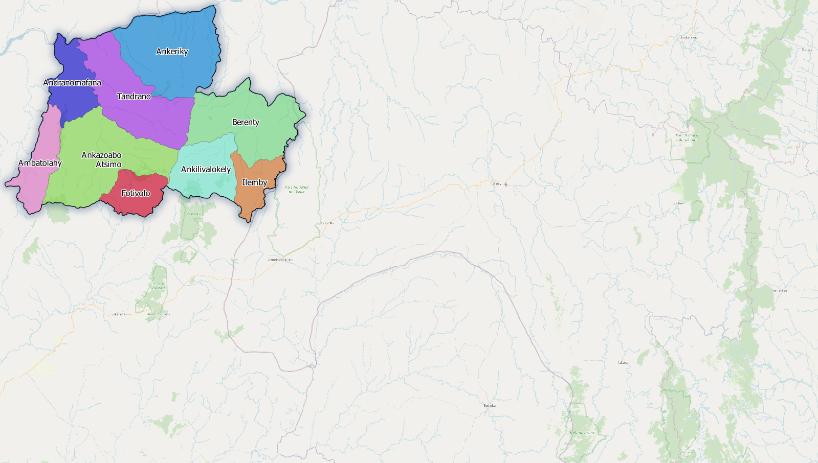 html imagemap created with QGIS